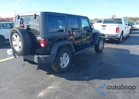 2015 Jeep Wrangler Unlimited Sport from USA, damaged, VIN 1C4BJWDG7FL771594